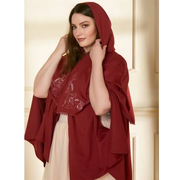 Torrid Disney Beauty and the Beast Belle Red Cape 4x 5x Halloween Cosplay - Picture 1 of 9